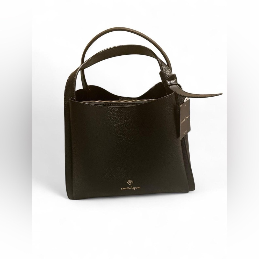 Nanette Lepore Black Sophisticated Shoulder Bag - Picture 2 of 4